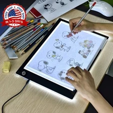 Mesa De Luz LED Dibujo A4 Caja Tableta Portatil USB Para Artistas Caligrafia NEW