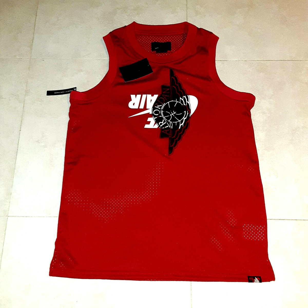 Nike Air Jordan Jumpman Classic Wings Tank Top Jersey Size Small