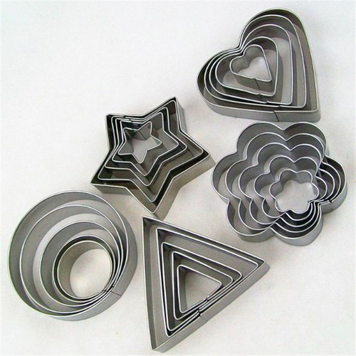 Cookie Cutters Metal Biscuit Mold Mould Cake Pastry Bake Shape Fondant Craft DIY - Picture 2 of 16