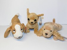 ty BEANIE Babies Collection: Tracker Tiny Spunky / Hund / unbespielt