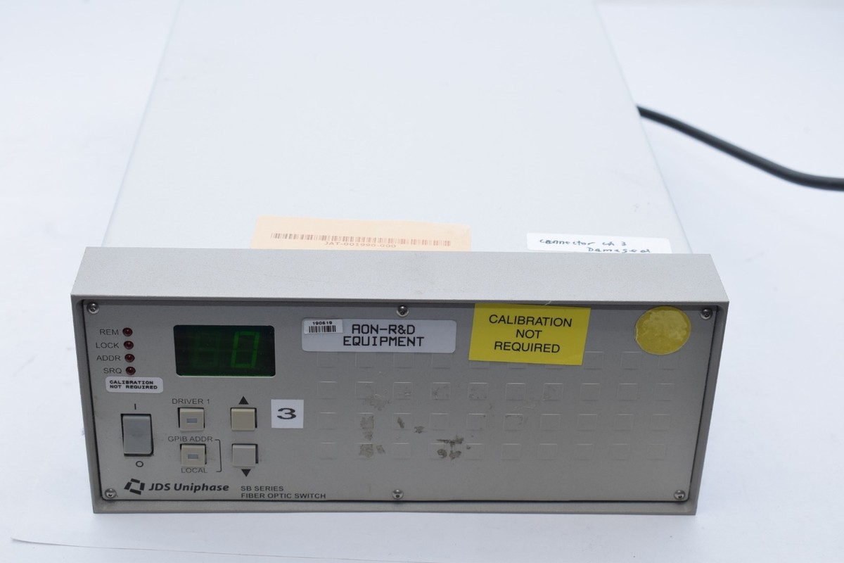S-0105専用2459,7673,1344 JDSU Optical Fiber Switch SB1C40064+27XF003FP SB Series | eBay