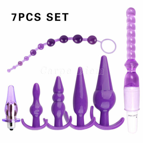 7PCS/Set Anal Butt Plug Anal Toys Adult Anus Trainer Kit Sex Toy for Couple Wife eBay