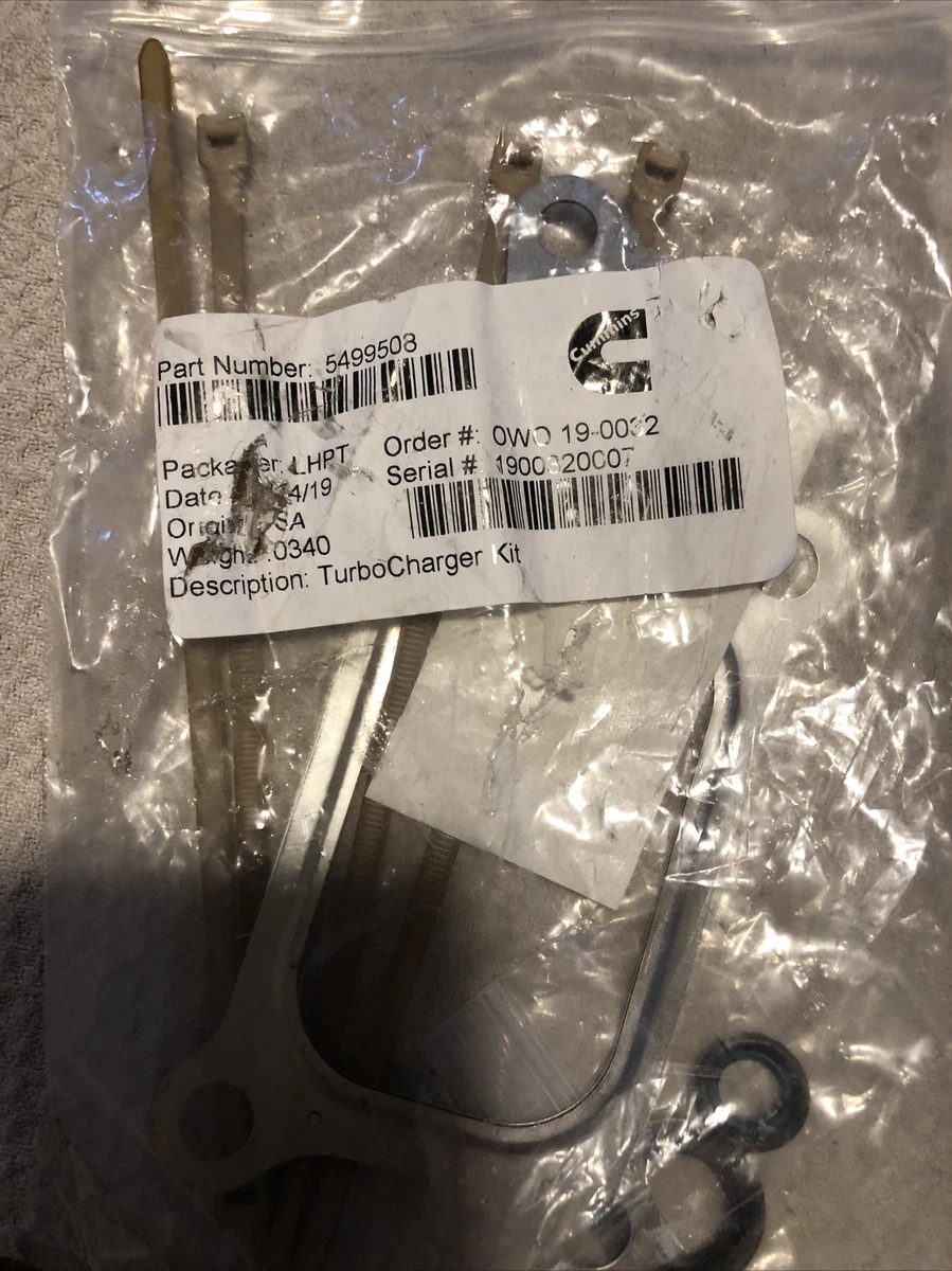 NEW Cummins KIT, TURBOCHARGER GASKET 5499508 | eBay