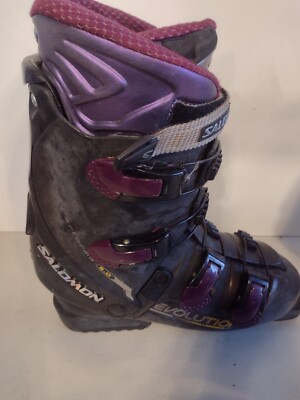 salomon evolution 2 series ski boots (EU 42 2/3; UK 8 1/2; Mondo 275) Sport Win Traventuria Sports secure forefoot retention Salomon 2025 S/Pro HV 120
