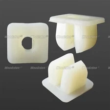 100x Headlight Bumper Nylon Nut Screw Grommet For Mazda For Honda For Mitsubishi