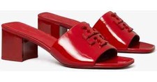 NIB Tory Burch Women Eleanor Mule Sandal Red- Size 6 - Model 150712