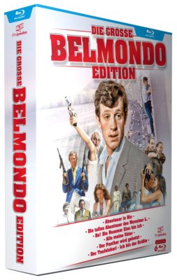 Die große BELMONDO Edition (Abenteuer in Rio, Der Teufelskerl, HO!) [6 BLU-RAYs]