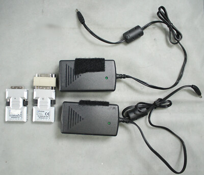 Extron DVI 104 TX/RX 60-977-12 & 60-977-13  - Transmitter, Reciever & 2x PSU