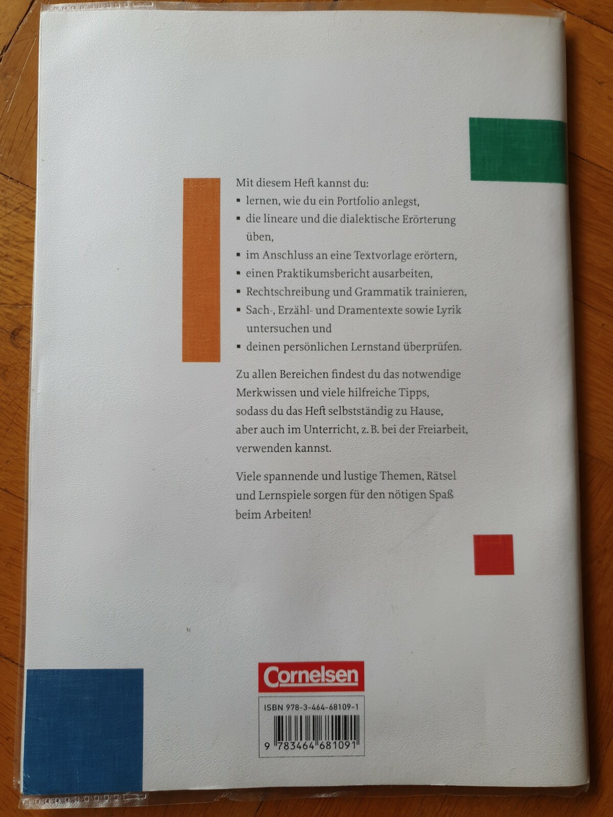 Thumbnail - Deutschbuch Arbeitsheft 9 Cornelsenverlag Neu