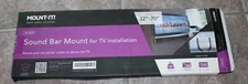 Mount-It! Sound Bar Mount  MI-SB39 33Lb  VESA Compatible 32"- 70" TV SIze