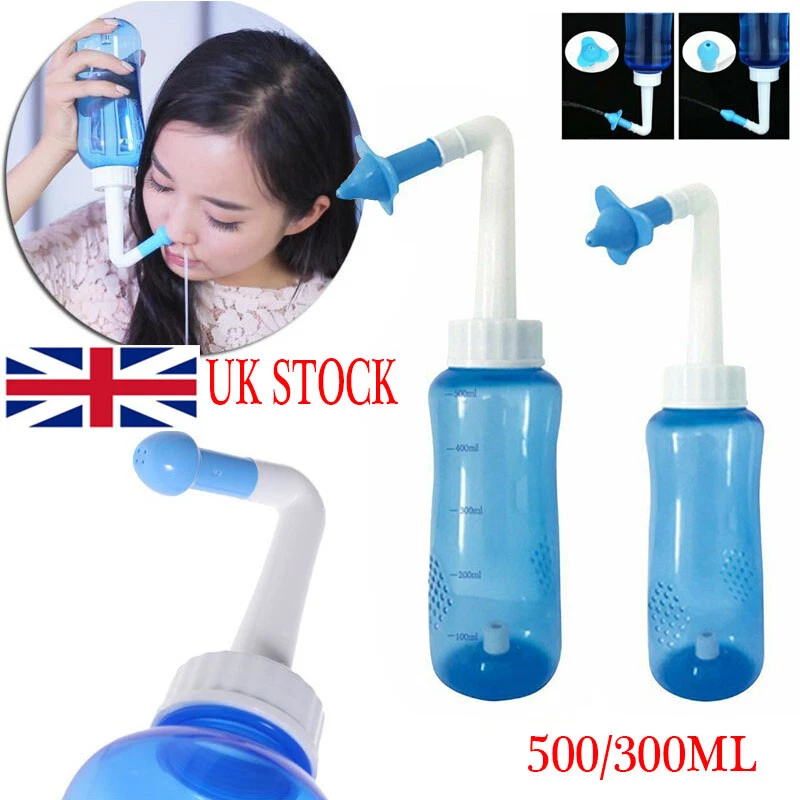 Saline nose rinse deals