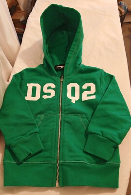 D Squared2 Kinder Hoodie, Alter 18m, grün 