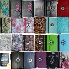 360 Rotating Magnetic Case Smart Cover Stand For iPad 234 Mini Air 10.2 10.5 9.7