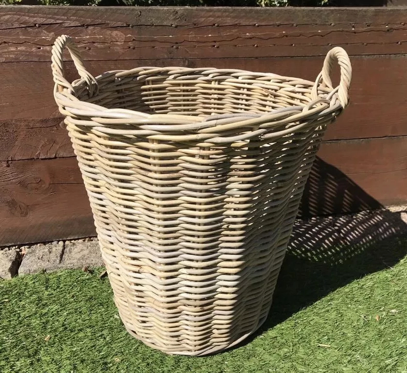 Large round cheap laundry basket