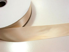 Light Ivory Double-Face Satin Ribbon 1 1/2 inches wide x 10 yards Schiff B28