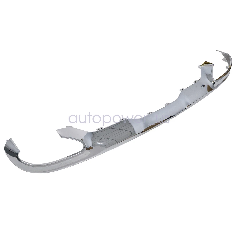 Cubierta inferior placa de deslizamiento cromada trasera para Mercedes-Benz GLC300 16-19 2538852325 Foto 4 de 4