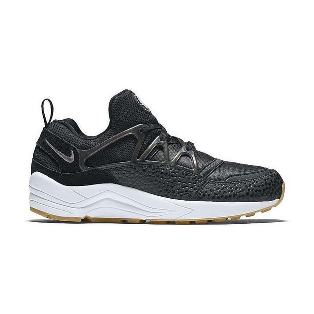 womens black huarache trainers