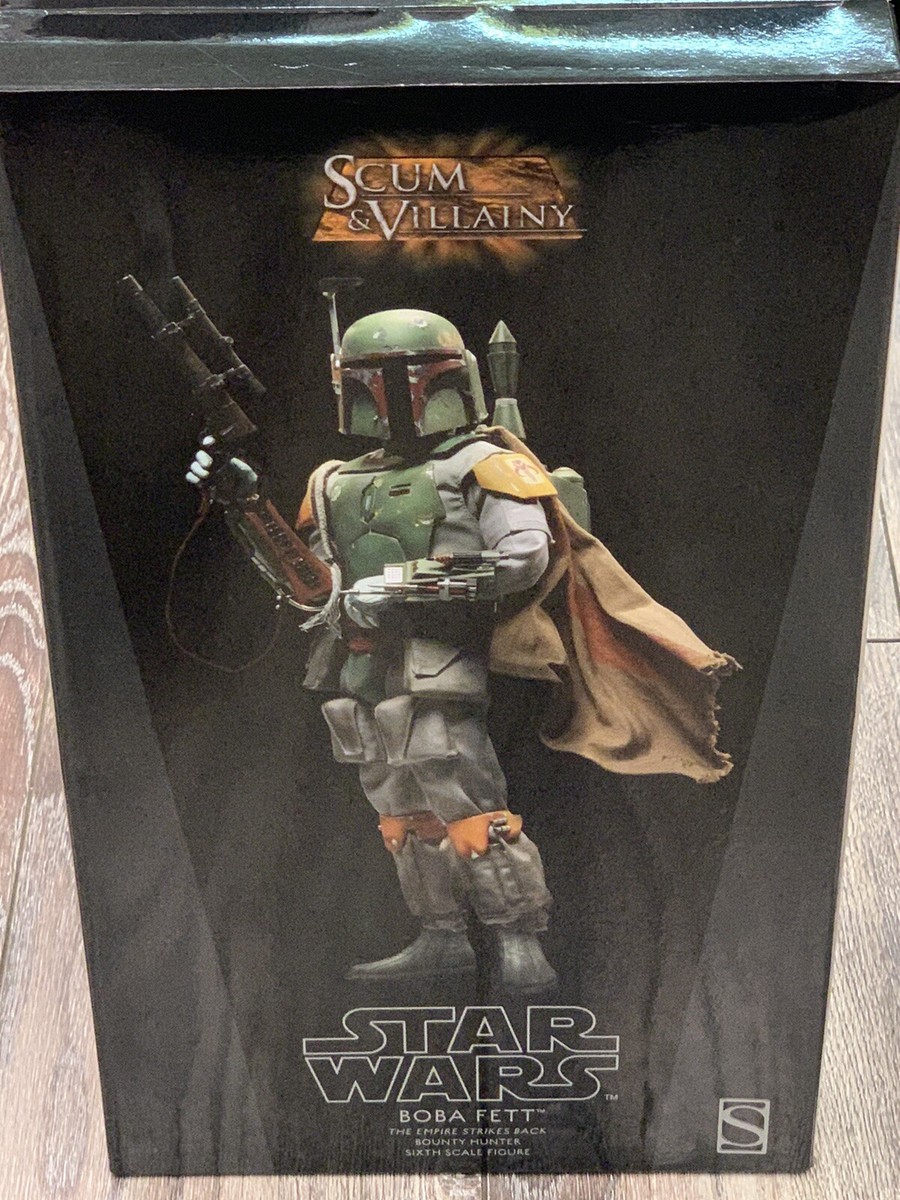 未開封 SIDESHOW STAR WARS Boba Fett STAR WARS SIDESHOW BOBA FETT THE EMPIRE STRIKES BACK SCUM