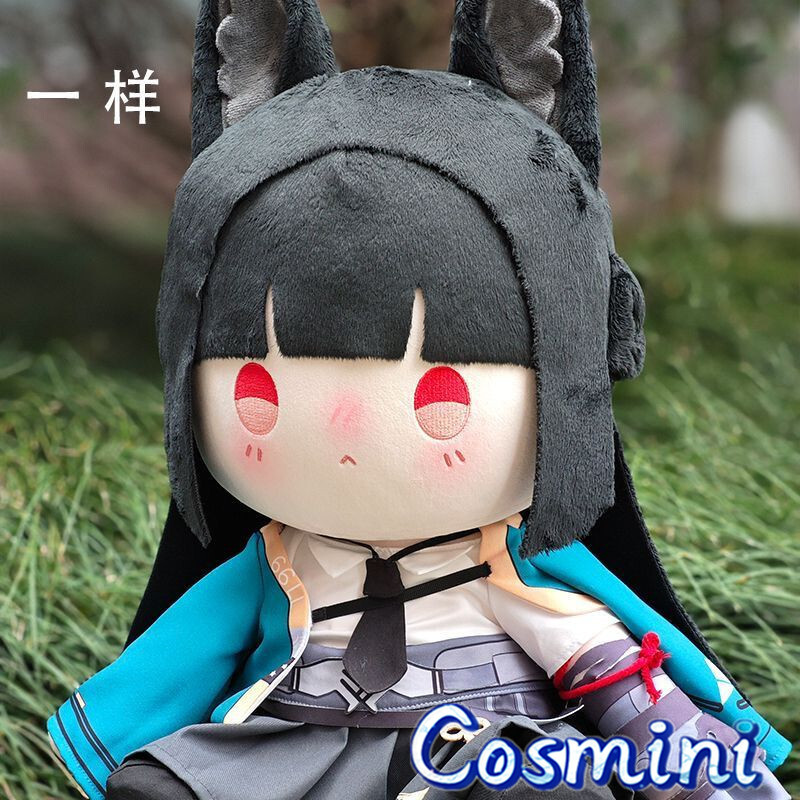 茶 minieiei Zenless Zone Zero Hoshimi Miyabi 40cm Plush Doll Dress Up Toy