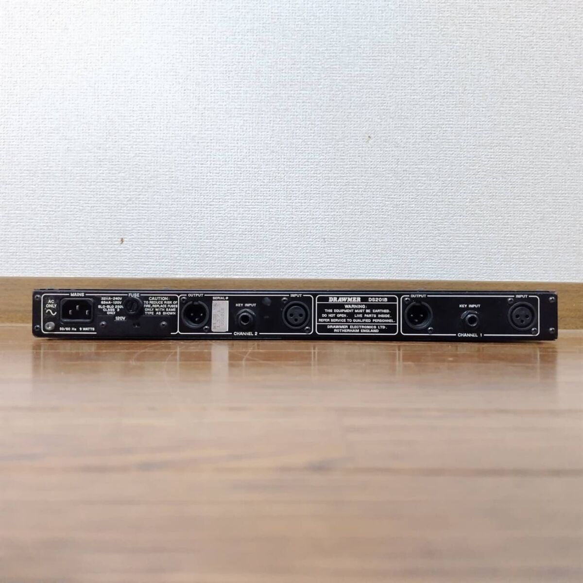 Drawmer DS201 Dual Noise Gate Ac100v Working Properly (d492 Drawmer DS201 Dual Noise Gate Ac100v Working Properly (d492