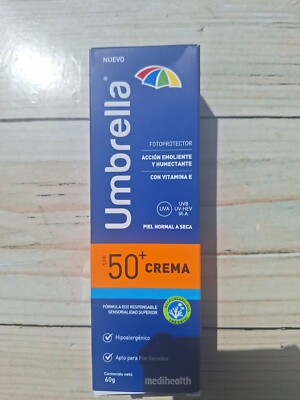 Umbrella Sunscreen Crema Spf 50 Advanced Total Protection 60g Alta Proteccion 
