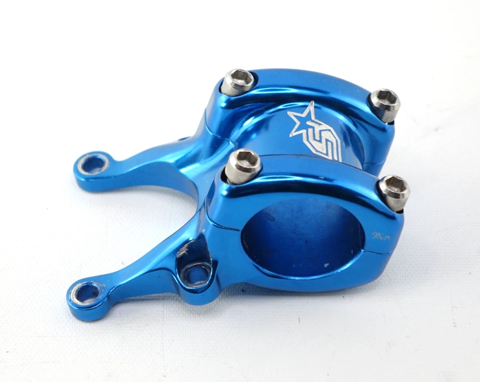 Spank Direct Mount Stem 31.8 Clamp Blue - Image 3 of 4