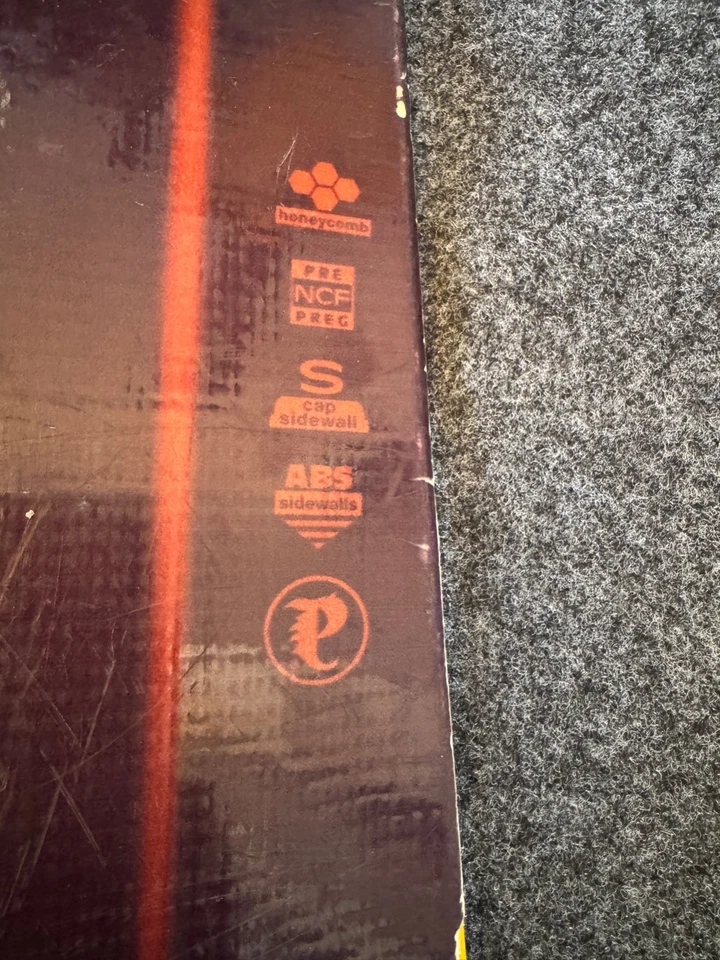 Palmer Shape Honeycomb Snowboard 164cm W/ Burtons MALAVITA Bindings - Image 3 of 4