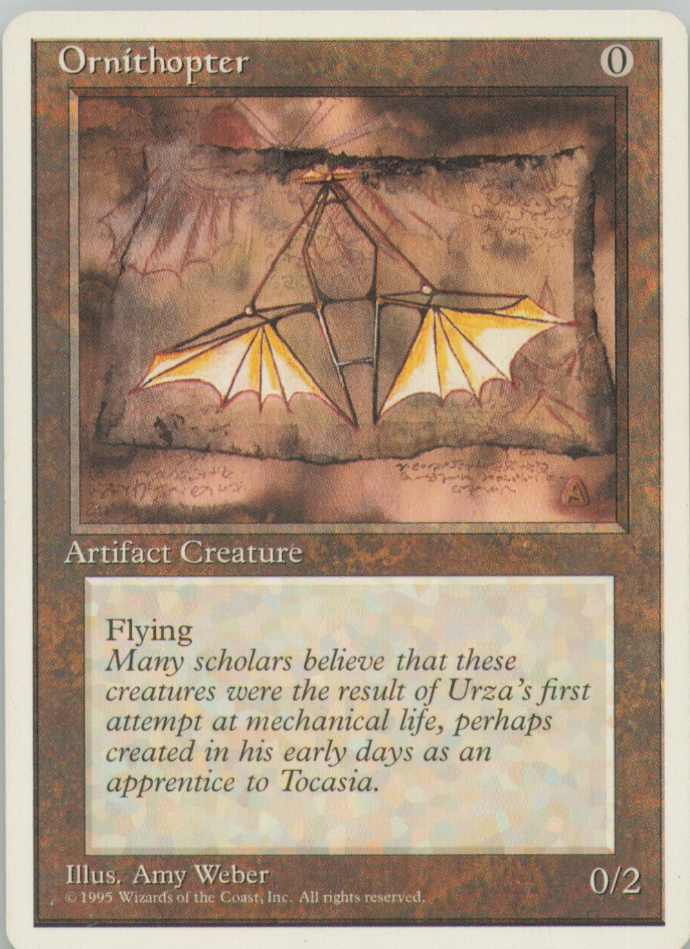 ORNITHOPTER UC FOURTH EDITION MAGIC: THE GATHERING NM