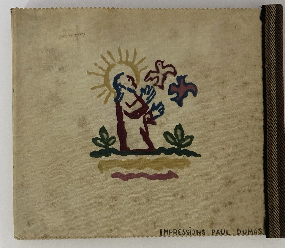 La Plus Vieille Histoire du Monde 1931 Françoise Seignobosc French CB Batik Gen. - Image 2 of 4