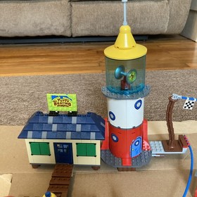 LEGO #4982 SpongeBob SquarePants Mrs Puffs Boating School 2007 + #7610 Boat