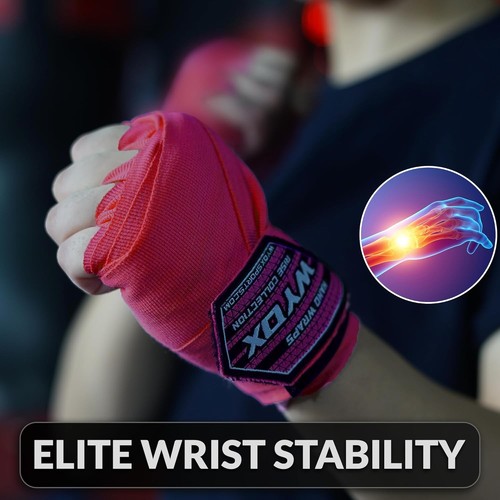 Training Boxing Glove &Boxing Hand Wraps Bundle for Kickboxing,Muay Thai,Support - Picture 106 of 111