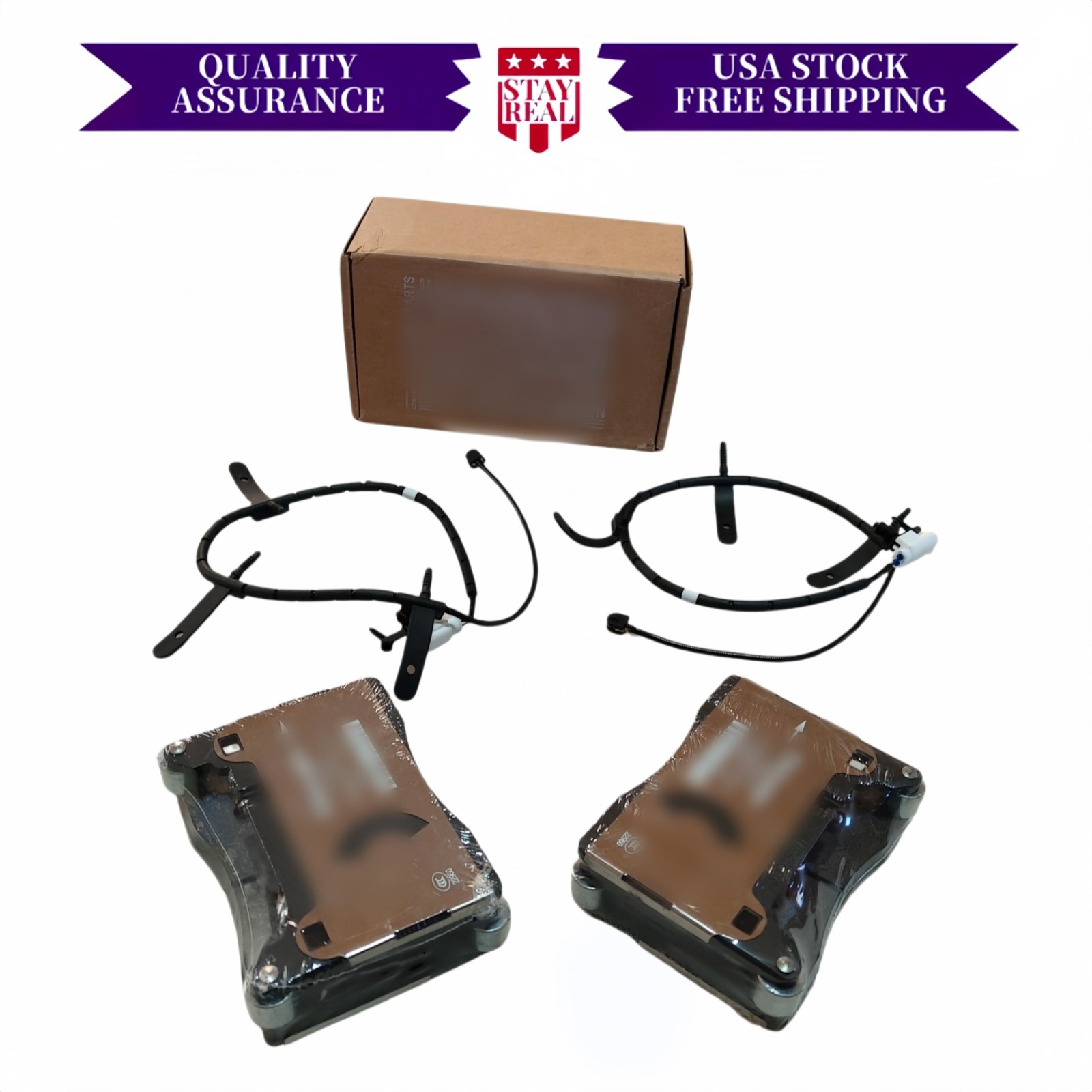 Rear Brake Pad Kits & Sensor for Aston Martin DB11 HY53-2C562-BC HY53-2D009-AC