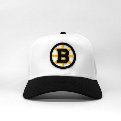Boston Bruins Black Circle B - Black Snapback