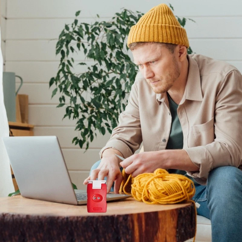 Contador manual tejer puntada tejer ganchillo fila contador Foto 2 de 4