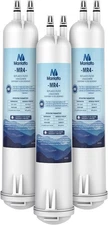 3 Pack MARRIOTTO MR4 Refrigerator Water Filter 