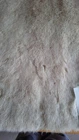 WOW: Faux Fur Fabric Brown, Creme 35 x 65 cm, 20 mm Pile, Teddy Bear