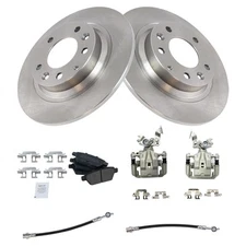 TRQ BKA29518 Disc Brake Kit For Ford Fusion 2006-2009 Rear 6E5Z2200B