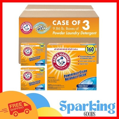 Extra Cleaning Power Detergent 9.86 lb Pack of 3 - Refreshing Clean Burst Scent