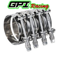 4x 4 Inch T-bolt Clamp Silicone Stainless Steel Hose Turbo Intake Intercooler 4x 4 Inch T-bolt Clamp Silicone Stainless Steel Hose Turbo Intake Intercooler