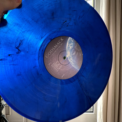 Godsmack Lighting Up The Sky Blue Marble Vinyl Record 2022 Limited Edition