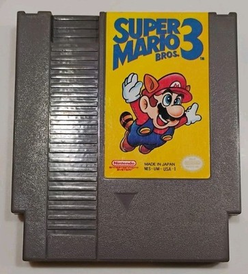 SUPER MARIO BROS 3 NES NINTENDO GAME NO BOX    
