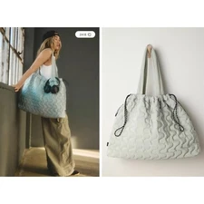 New NWT Free People Free People Movement Women's Cloud 9 Tote Bag Mint Pistachio