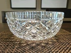 Waterford Vintage Diamond Faceted Killeen 8” Serving Bowl Brilliant Shine