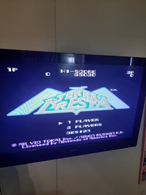 TERRA CRESTA for Nintendo NES - Nice label, tested and works well!