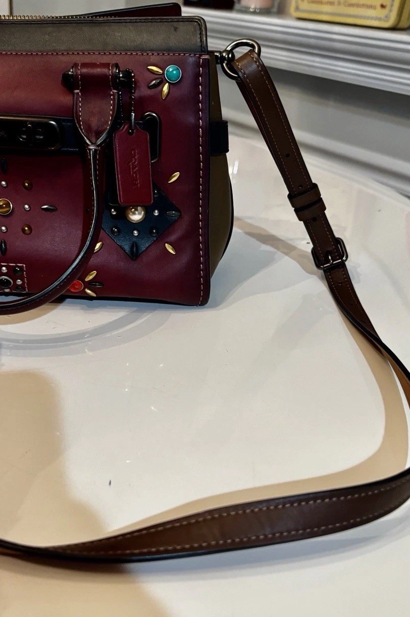 COACH Swagger 27 with Colorblock  Patchwork Prair… - image 10