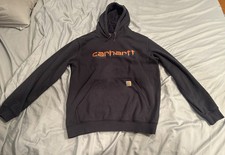 Carhartt Rain Defender Loose Fit Men s Hoodie Hooded Sweatshirt Logo 105679