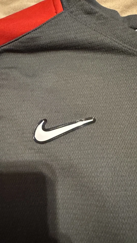 Nike MLB Boston Red Sox Red/Gray Authentic Collection Sweatshirt NKA6-176N LARGE - Image 4 of 4