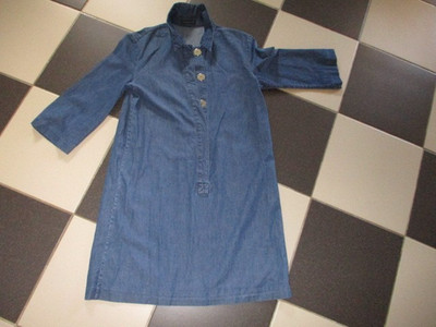 Drykorn for beautiful people,Jeanskleid,Gr.36-38,3/4 ArmlängeBrustw.47cm.L 86cm.