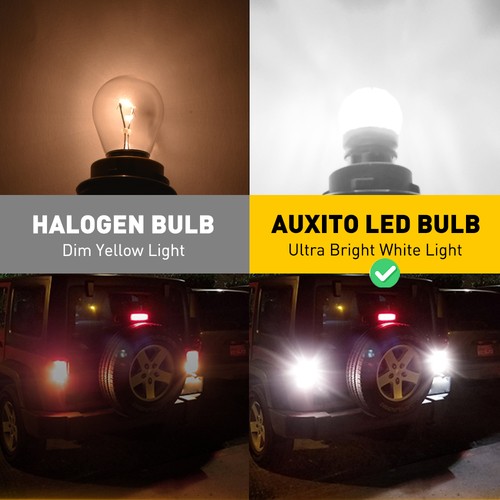 CANBUS 1156 LED Turn Signal Light Bulbs US Stock 6000K White Anti Hyper Flash - Picture 8 of 20