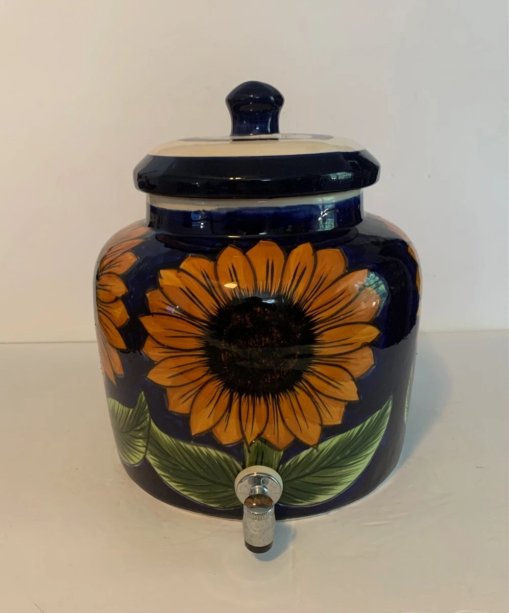 多色陶瓷花卉瓶和水壶| eBay